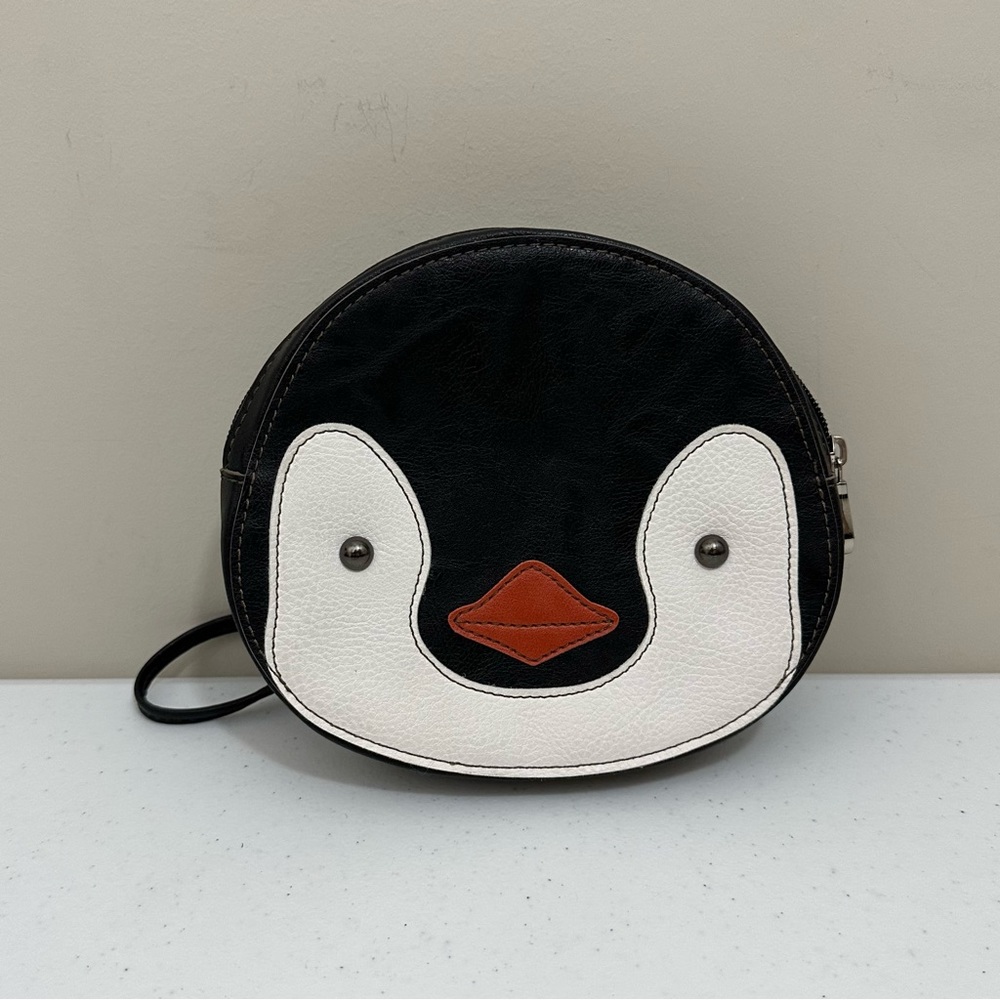 Relic Black Penguin Crossbody Purse - Picture 1 of 15